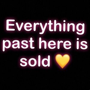 Previous sales past this point 💛💖